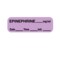 Nevs Label, Epinephrine 1/2" x 1-1/2" Violet w/Black LANT-2652D - alternate 1